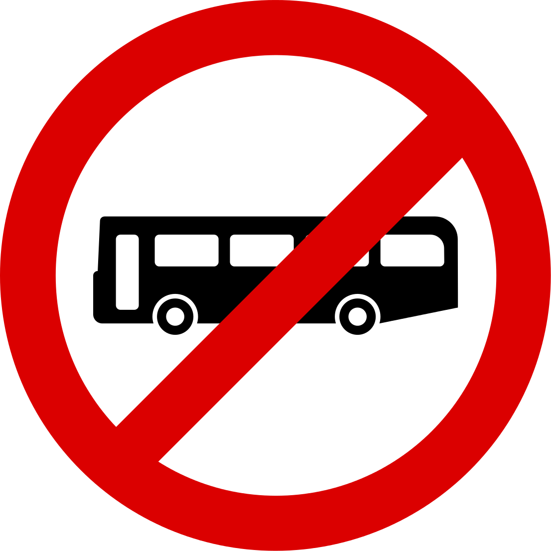 No buses